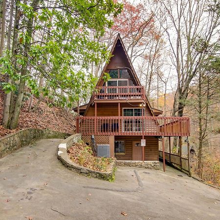 Gatlinburg A-Frame Home With Hot Tub Near Parkway Zewnętrze zdjęcie